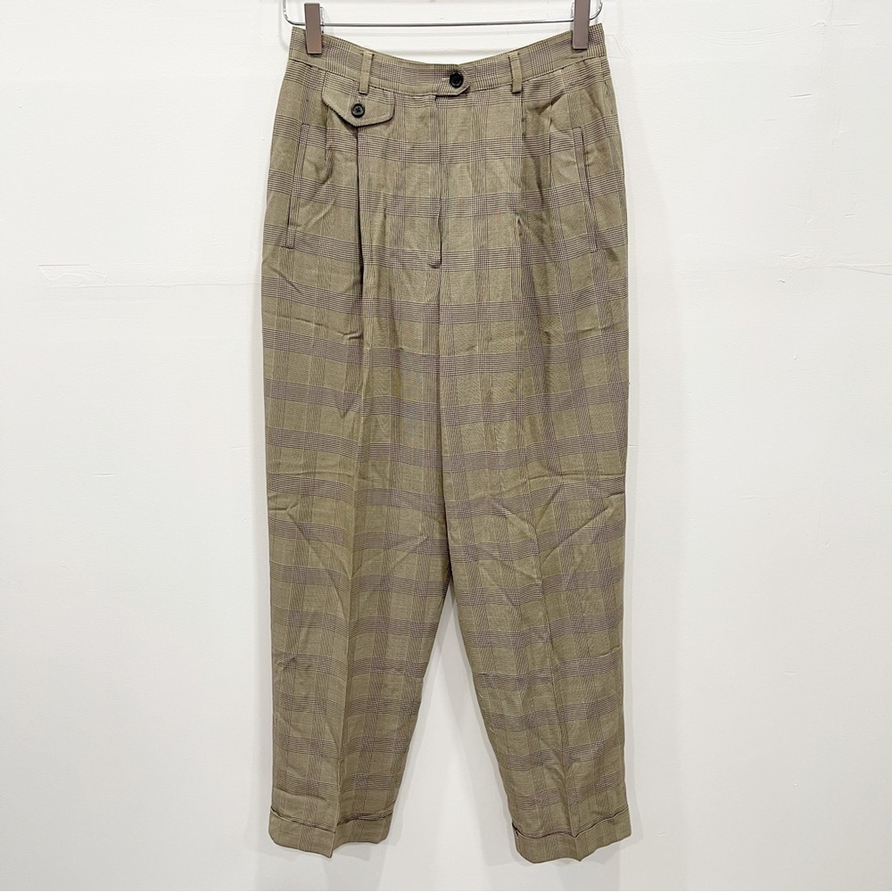 Vintage Ralph Lauren Plaid Trouser Pants